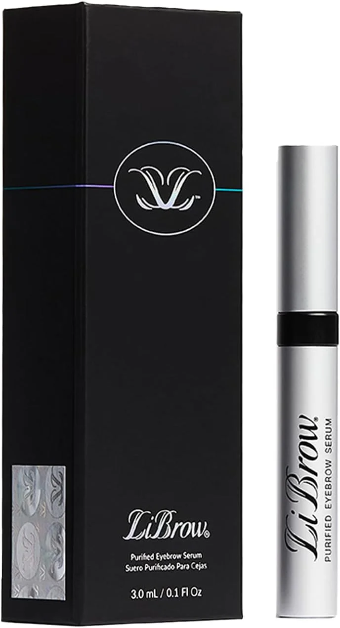 سرم ابروی خالص لی‌برو، فرموله شده توسط پزشک برای داشتن ابروهایی پرتر و ضخیم‌تر، آرایش چشم، تقویت کننده طبیعی ابرو، ایمن برای پوست‌های حساس، تامین 3 ماهه (3 میلی‌لیتر)