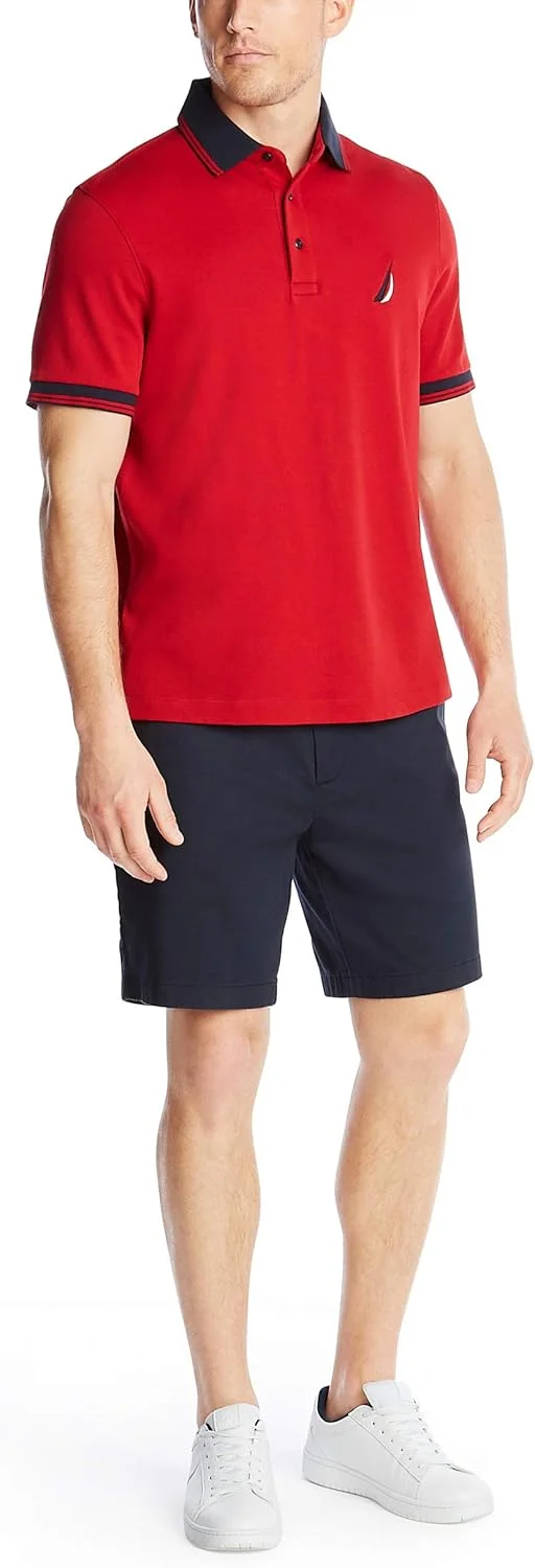 پولوشرت آستین کوتاه مردانه ناتیکا، ۱۰۰٪ پنبه