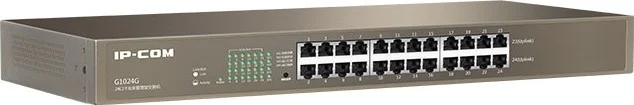 سوئیچ غیر مدیریتی گیگابیتی 24 پورت IP-COM G1024G با پهنای باند 48 گیگابیت بر ثانیه