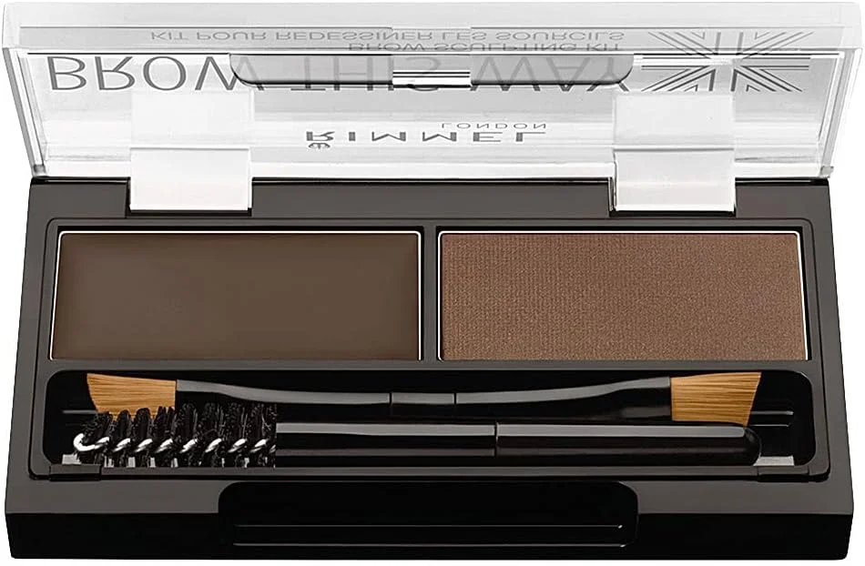 کیت حالت دهنده ابرو Brow This Way ریمل لاندن، قهوه ای تیره