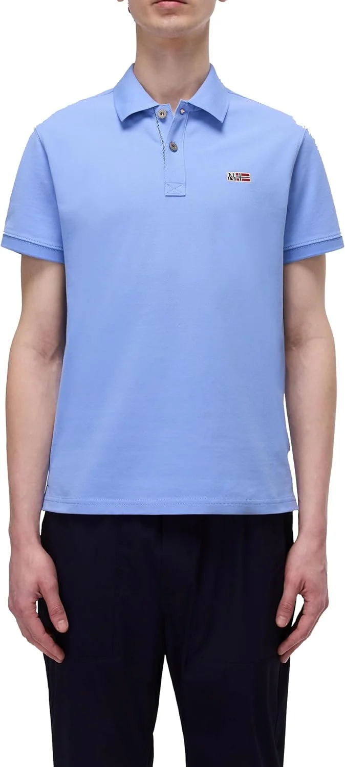 پولوشرت آستین کوتاه مردانه ناپاپیری مدل Eruggy