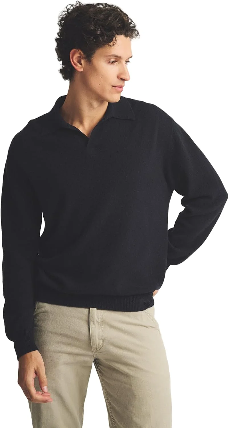 پلیور پولو مردانه نادام، بافت کشمیری سبک و راحت