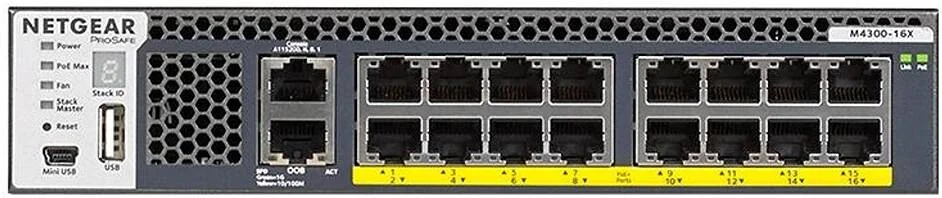 سوئیچ مدیریتی 16 پورت Multi-Gig NETGEAR با PoE+ (600W)، شانزده پورت 10GBASE-T PoE+، تا 30 وات در هر پورت، 500 وات کل بودجه PoE+، فابریک سوئیچینگ 320 گیگابیت بر ثانیه | XSM4316PB سوئیچ مدیریتی 16 پورت Multi-Gig NETGEAR با PoE+ (600W)، شانزده پورت 10GBASE-T PoE+، تا 30 وات در هر پورت، 500 وات کل بودجه PoE+، فابریک سوئیچینگ 320 گیگابیت بر ثانیه | XSM4316PB