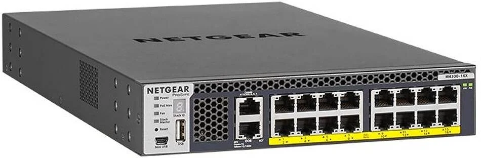 سوئیچ مدیریتی 16 پورت Multi-Gig NETGEAR با PoE+ (600W)، شانزده پورت 10GBASE-T PoE+، تا 30 وات در هر پورت، 500 وات کل بودجه PoE+، فابریک سوئیچینگ 320 گیگابیت بر ثانیه | XSM4316PB سوئیچ مدیریتی 16 پورت Multi-Gig NETGEAR با PoE+ (600W)، شانزده پورت 10GBASE-T PoE+، تا 30 وات در هر پورت، 500 وات کل بودجه PoE+، فابریک سوئیچینگ 320 گیگابیت بر ثانیه | XSM4316PB