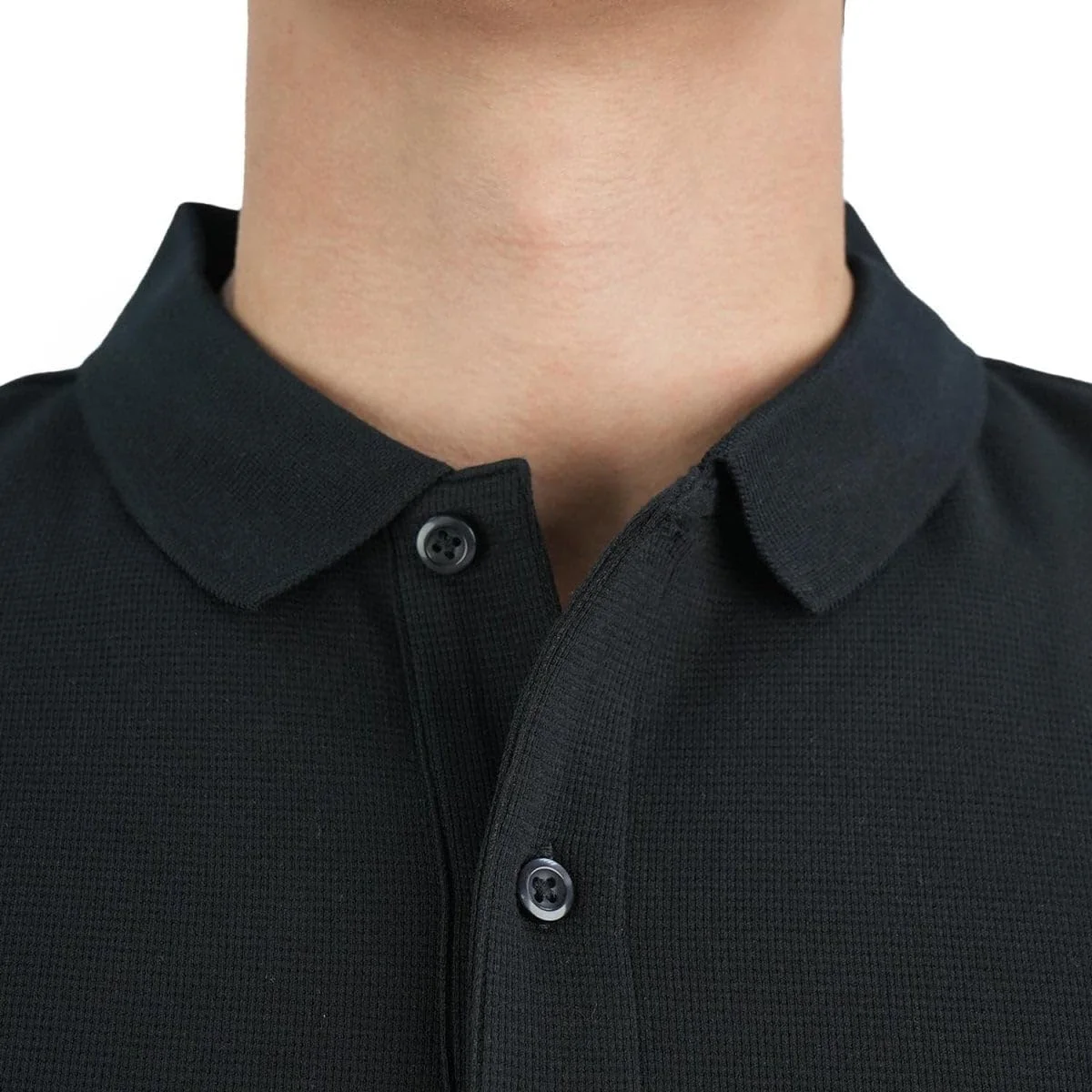پولوشرت مردانه اسلیم فیت: بافت وافل کشی 3G ممتاز