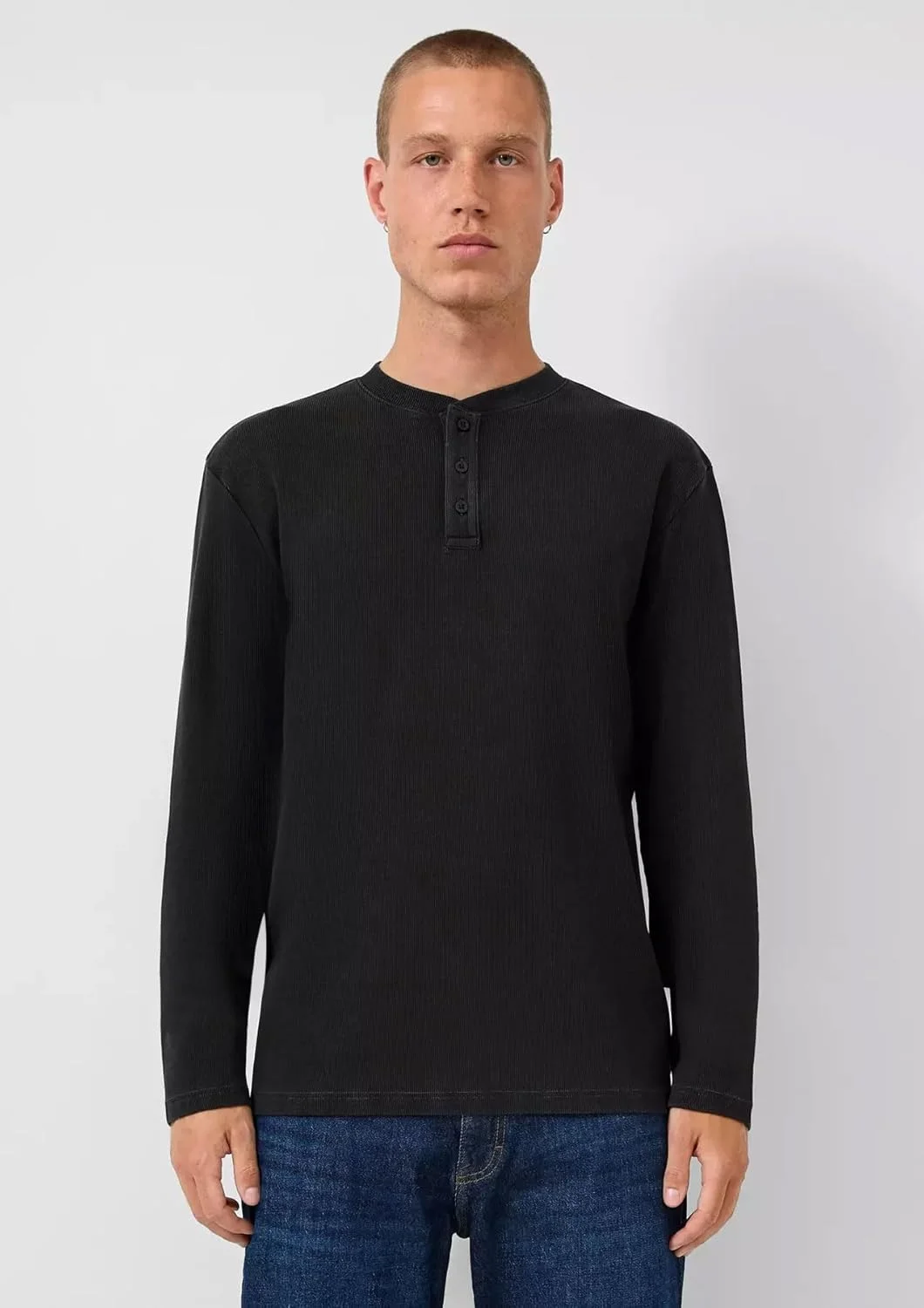 تی شرت آستین بلند مردانه طرح Q/S مدل 2172758 (تک عددی)