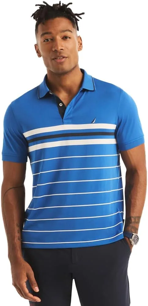 پولوشرت مردانه ناتیکا مدل KR4510_BLUE_OD کلاسیک