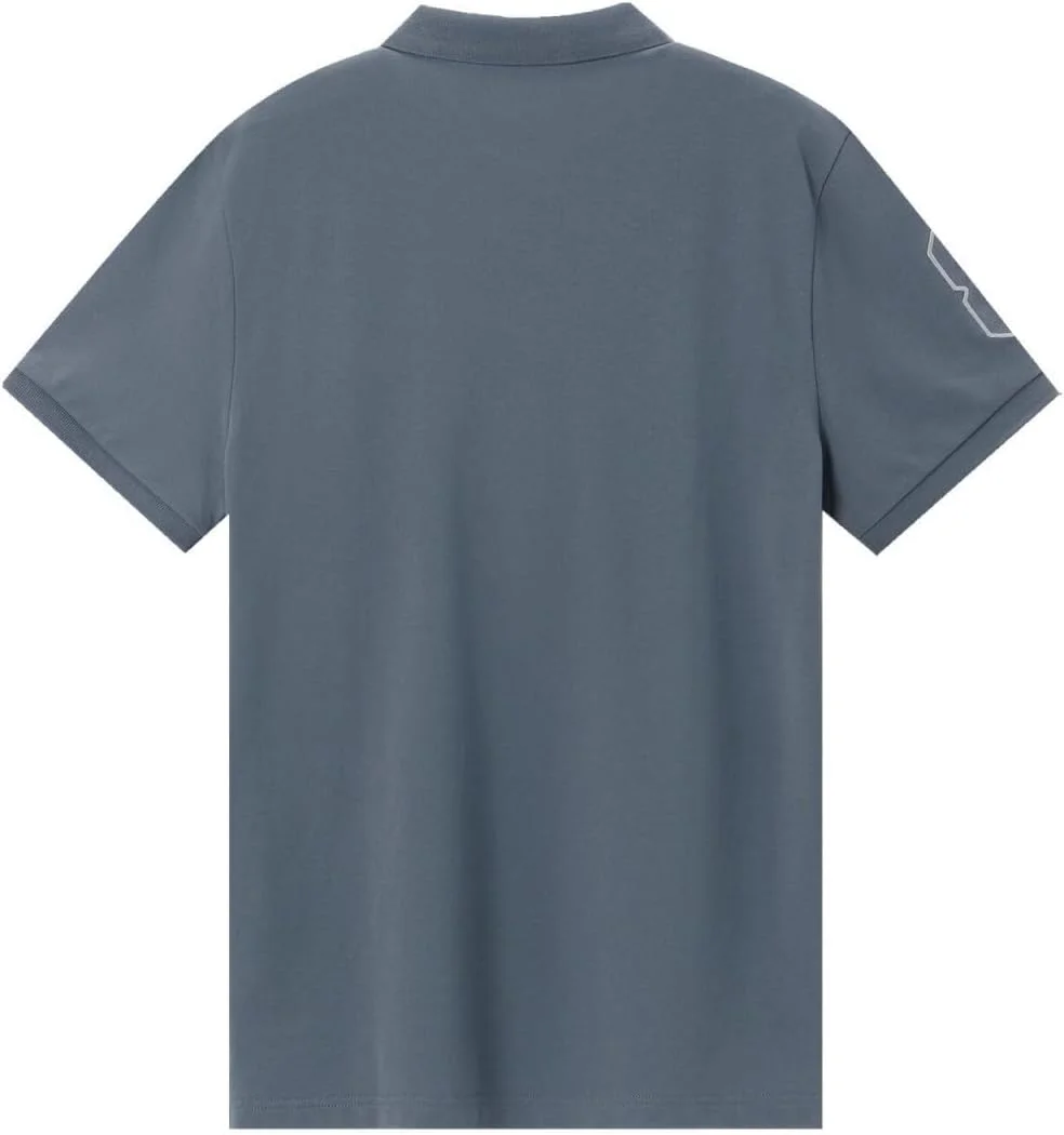 پولوشرت مردانه طرح سه بعدی شیر: فیت اسلیم، گلدوزی برجسته، پارچه پیکه ممتاز