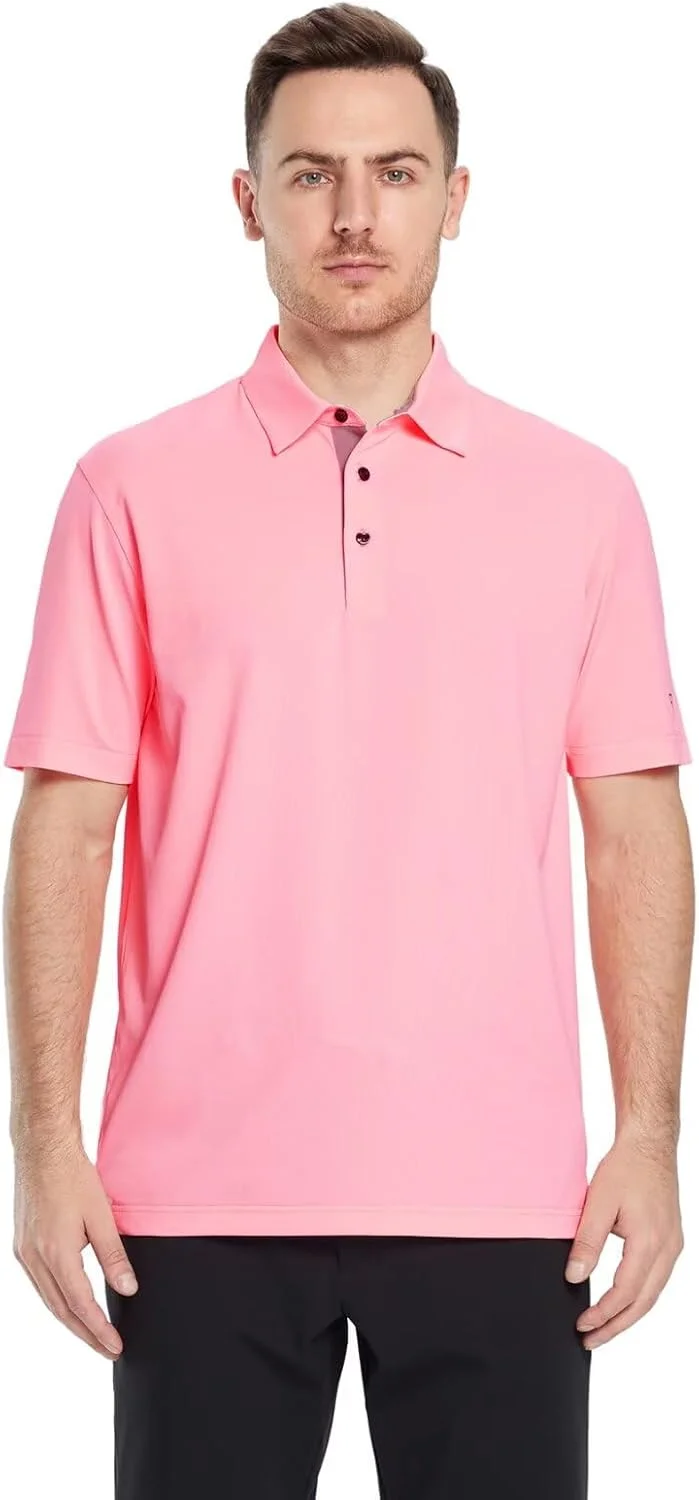 M MAELREG پیراهن پولو آستین کوتاه مردانه مناسب گلف
