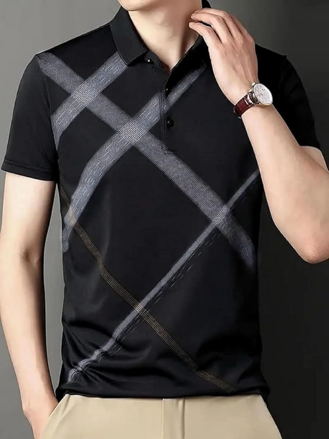 پولوشرت مردانه Lymio || تیشرت مردانه غیر رسمی || پولو