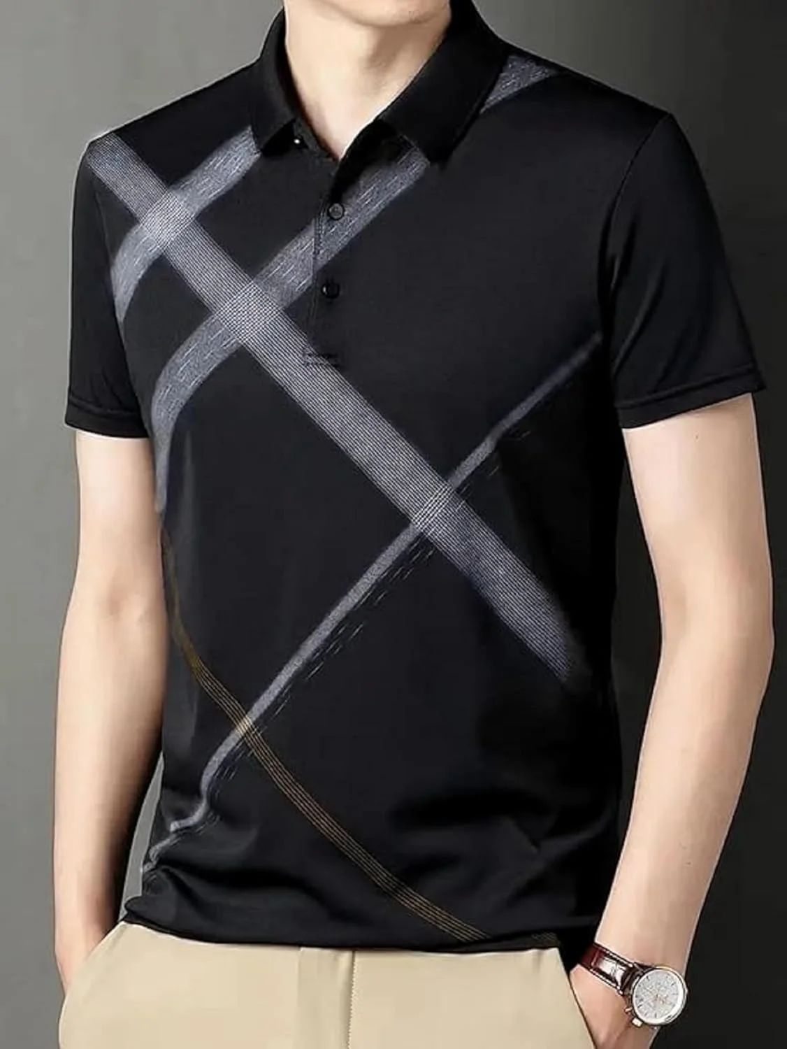 پولوشرت مردانه Lymio || تیشرت مردانه غیر رسمی || پولو