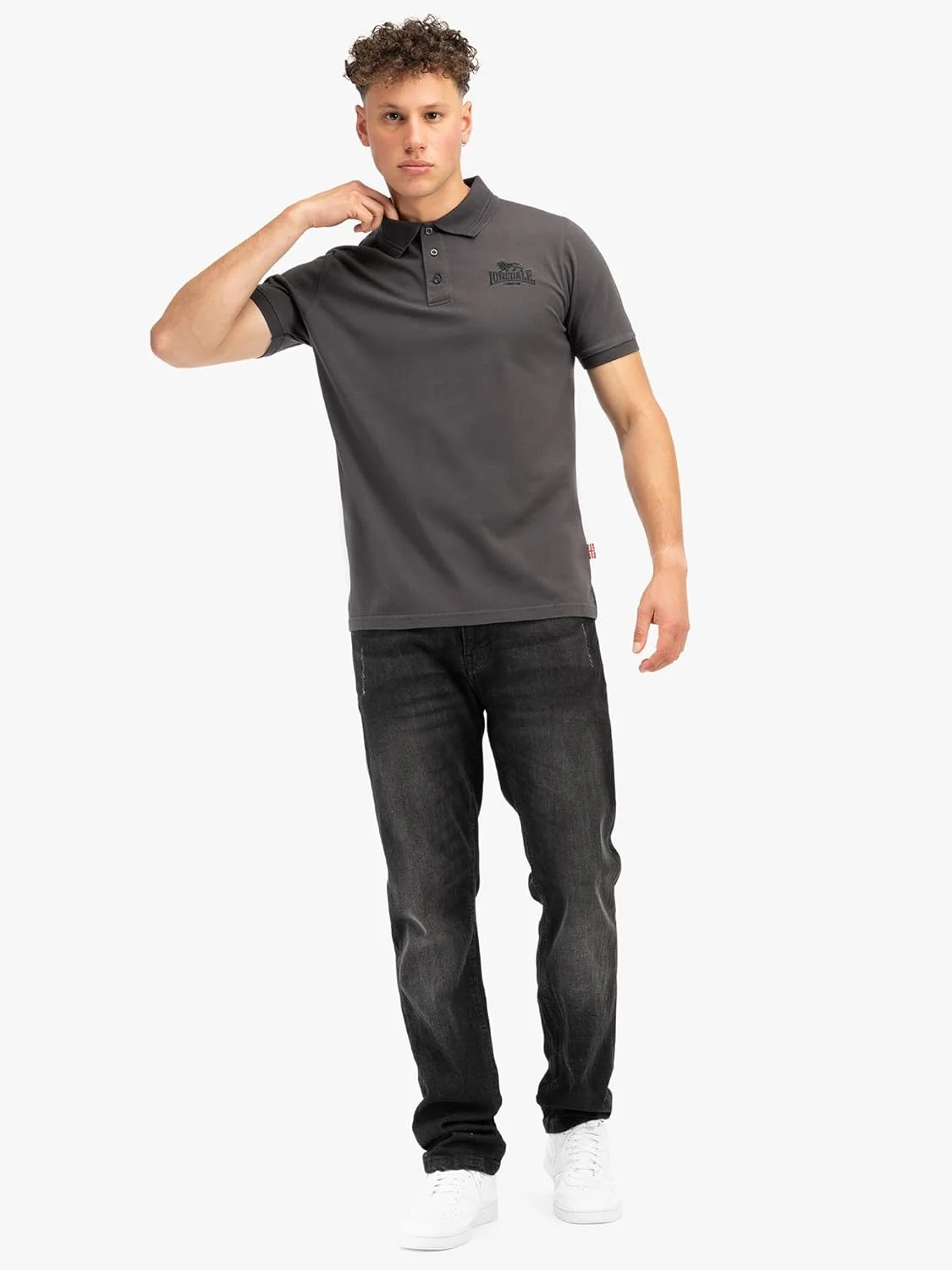 پولوشرت مردانه لنسدیل مدل لمستون