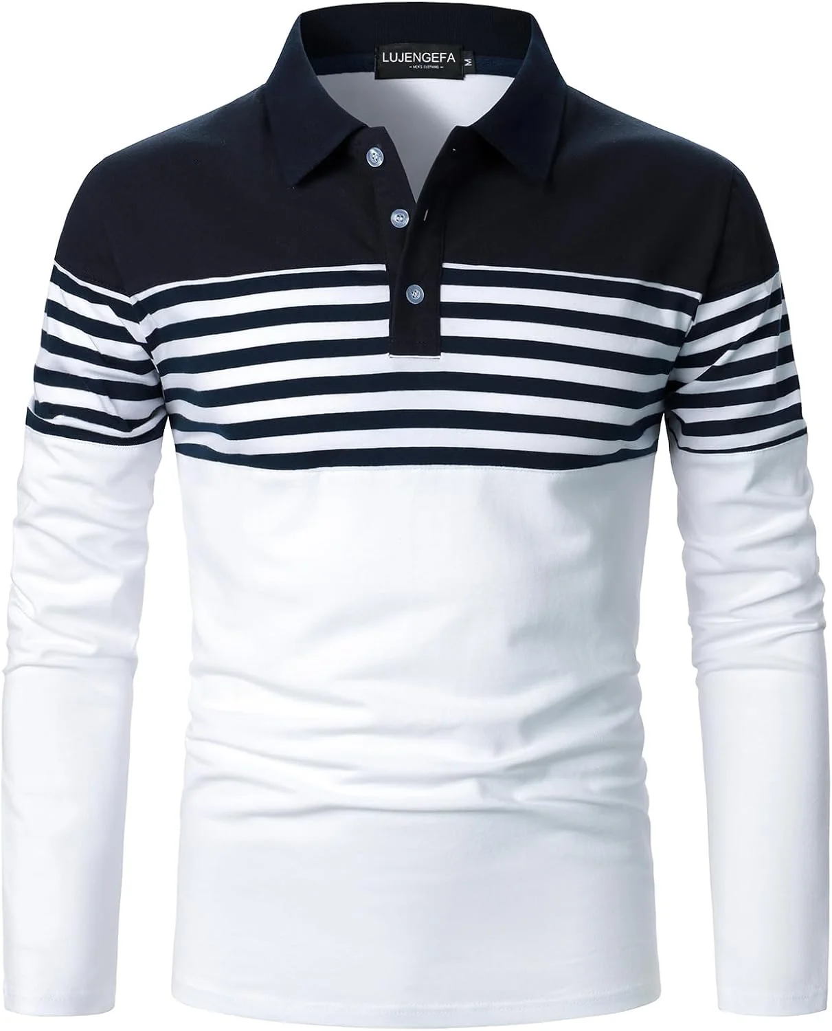 پولوشرت مردانه طرح چهارخانه یقه دار آستین کوتاه مناسب گلف و تنیس به همراه جیب