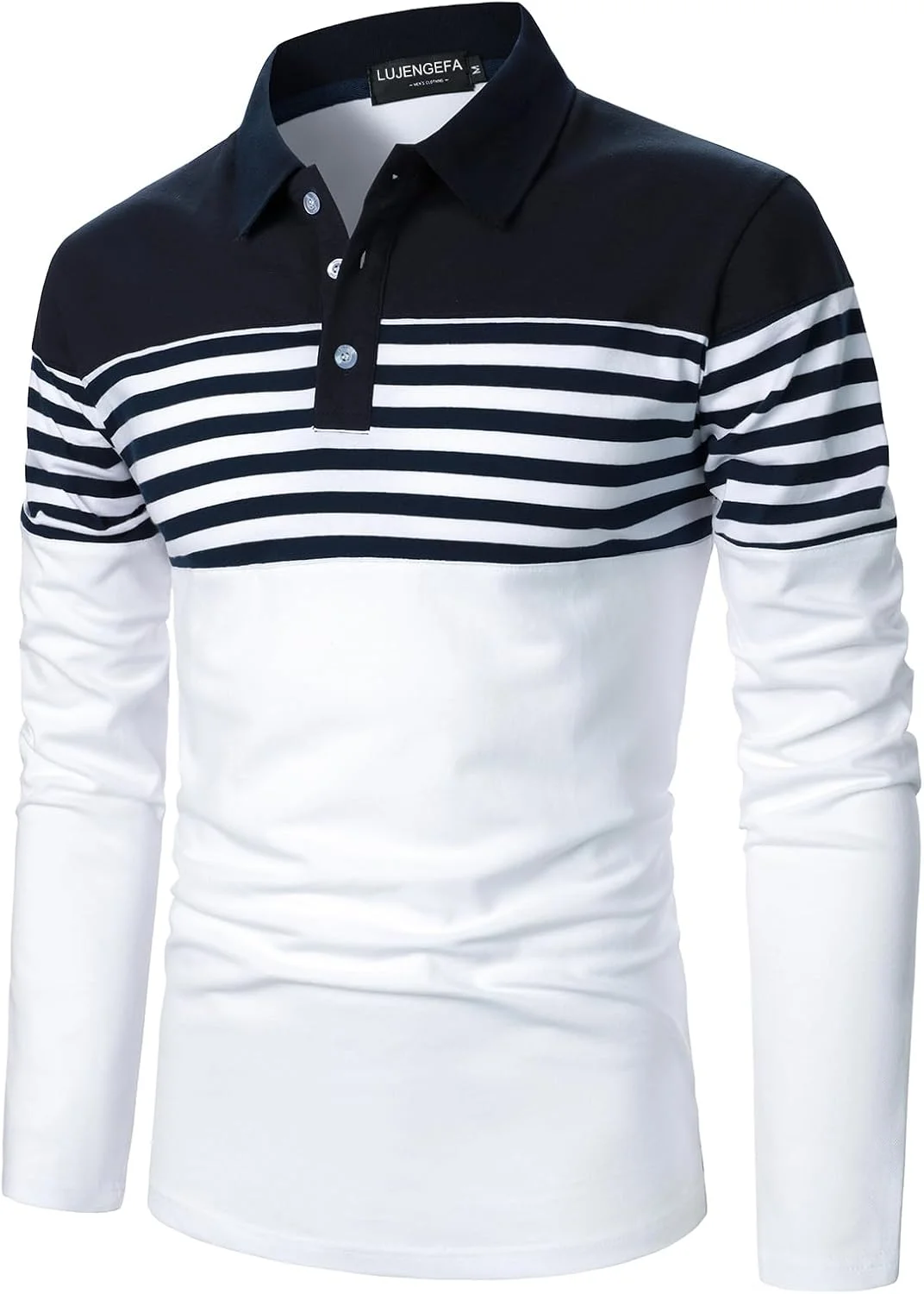 پولوشرت مردانه طرح چهارخانه یقه دار آستین کوتاه مناسب گلف و تنیس به همراه جیب