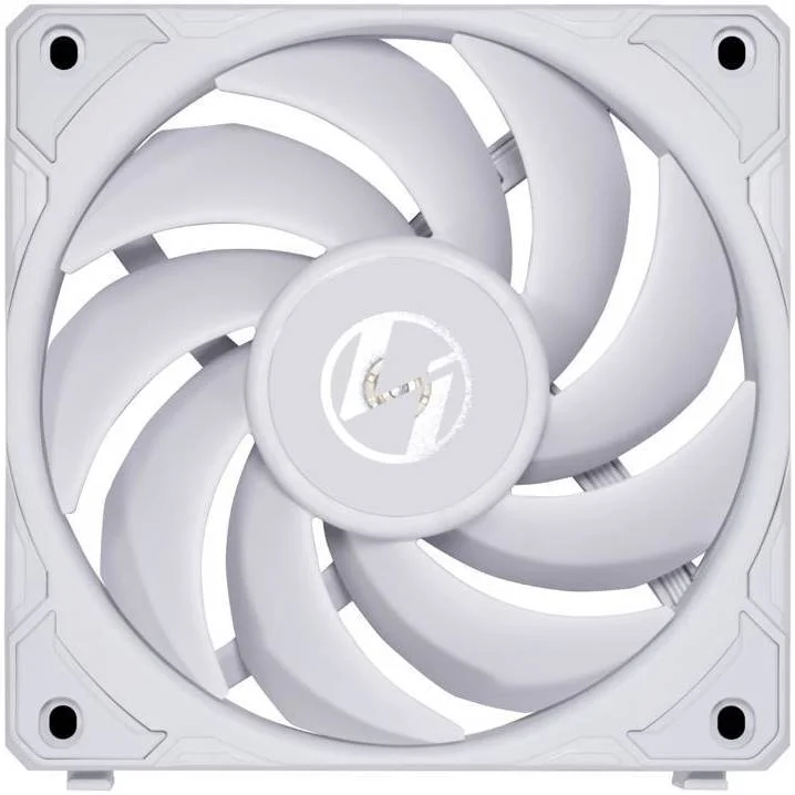 فن کیس 120 میلی‌متری Lian Li UNI FAN P28، ساخته شده از مواد LCP+PBT+PC+آلومینیوم، اندازه فن 120 میلی‌متر، سرعت فن 2600 دور در دقیقه، جریان هوای 92 CFM، بلبرینگ دینامیک سیال، بسته‌ی 1 عددی، سفید | G99.12P281W.00