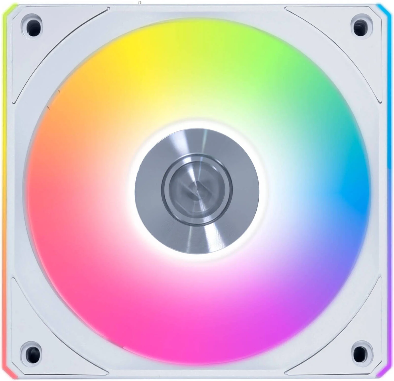 فن کیس معکوس بی سیم Lian-Li UNI FAN CL، سایز فن 120 میلی متر، سرعت فن 2100 دور در دقیقه، جریان هوای فن 72.73 CFM، نوع بلبرینگ FDB، جنس PBT / PC / آلومینیوم، تک عددی، سفید | 12RCL1W1W