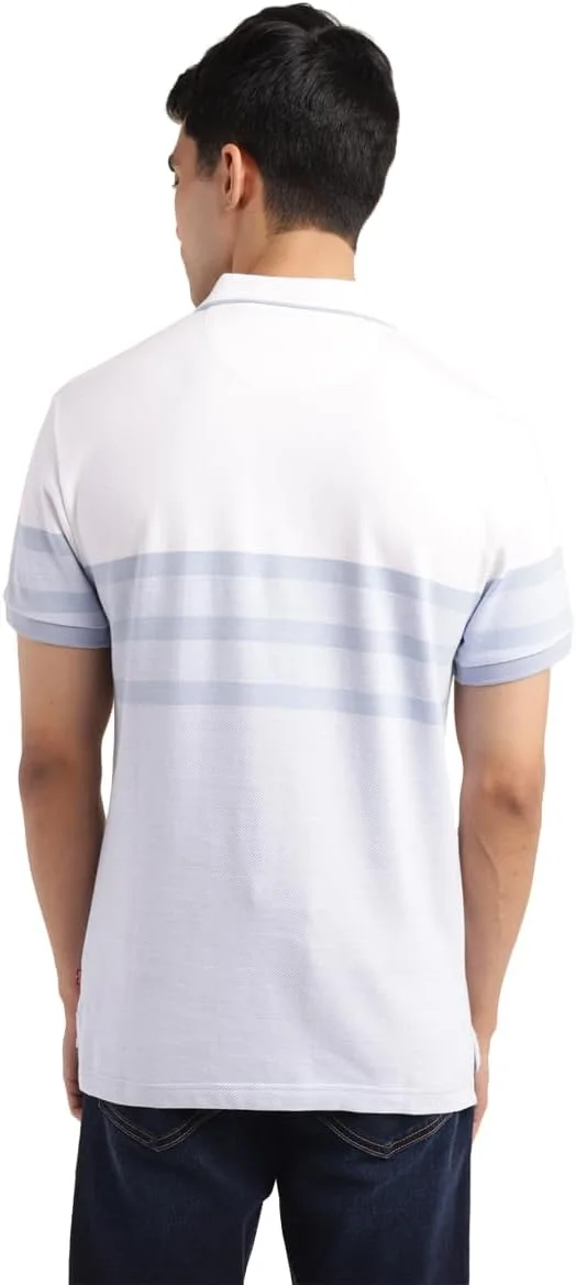 تی شرت پولو مردانه لیوایز مدل 17474-0441، آبی برونرا، سایز M