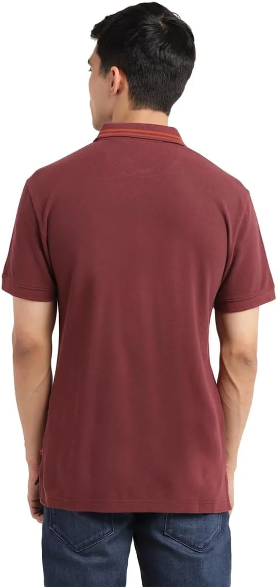 تی شرت پولو مردانه لیوایز مدل A8401-0002، قرمز ماهگونی، سایز M
