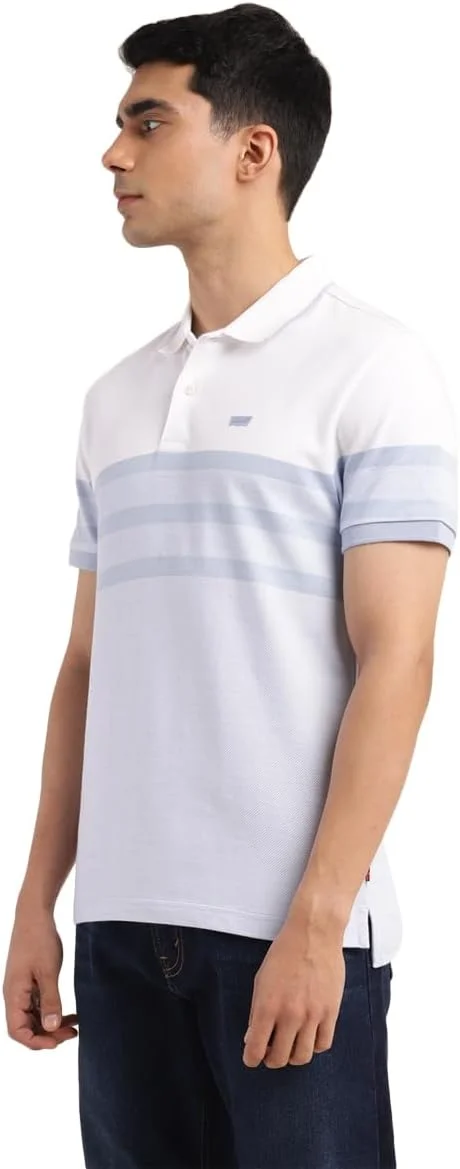 تی شرت پولو مردانه لیوایز مدل 17474-0441، آبی برونرا، سایز M