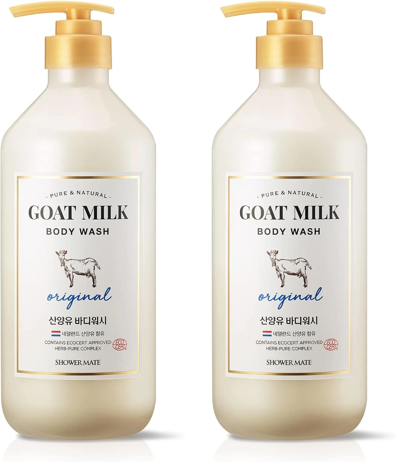 شاورمیت بادی واش شیر بز ممتاز مناسب پوست های حساس و نرمال، پاک کننده بدن با PH متعادل و مرطوب کننده، حاوی کمپلکس گیاهی خالص، 800 میلی لیتر، بسته 2 عددی شاورمیت بادی واش شیر بز ممتاز مناسب پوست های حساس و نرمال، پاک کننده بدن با PH متعادل و مرطوب کننده، حاوی کمپلکس گیاهی خالص، 800 میلی لیتر، بسته 2 عددی