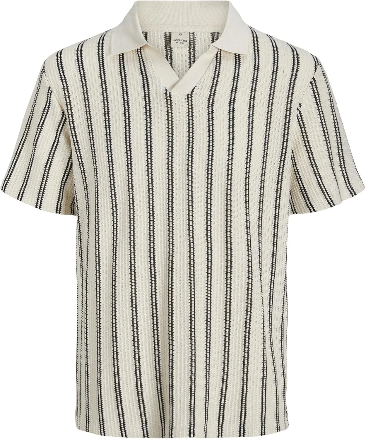 پولوشرت مردانه جک اند جونز مدل Jprbluharry Ss Split Neck (تک عددی)