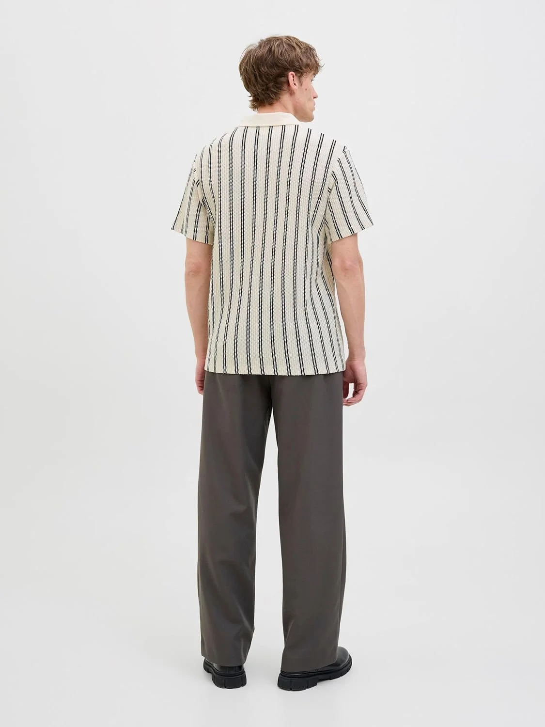 پولوشرت مردانه جک اند جونز مدل Jprbluharry Ss Split Neck (تک عددی)