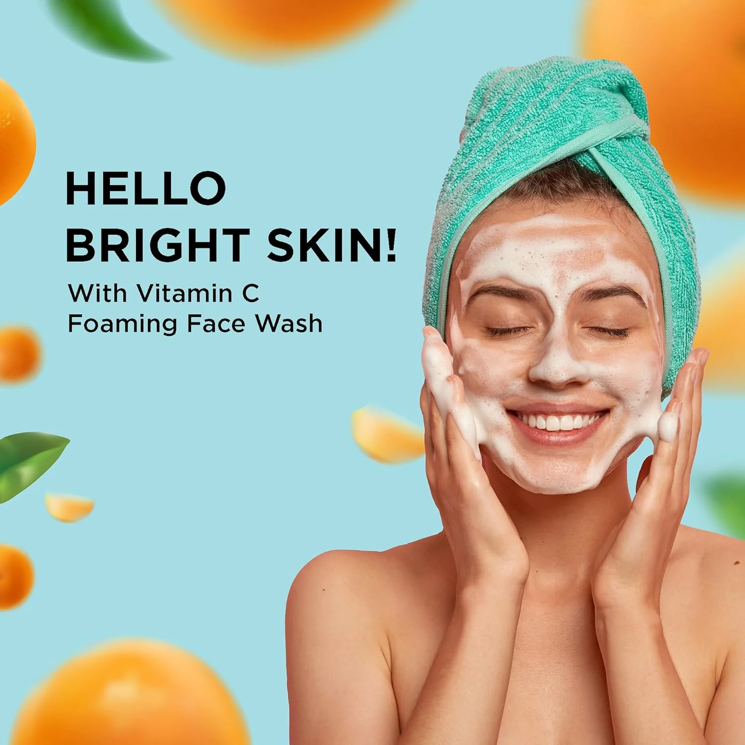 فوم شستشوی صورت ویتامین C زِد اِم زین اند مایزا برای پوست درخشان | کمک به کاهش لک، منافذ باز، بدون مواد شیمیایی مضر، مناسب آقایان و بانوان، انواع پوست، 100 میلی لیتر