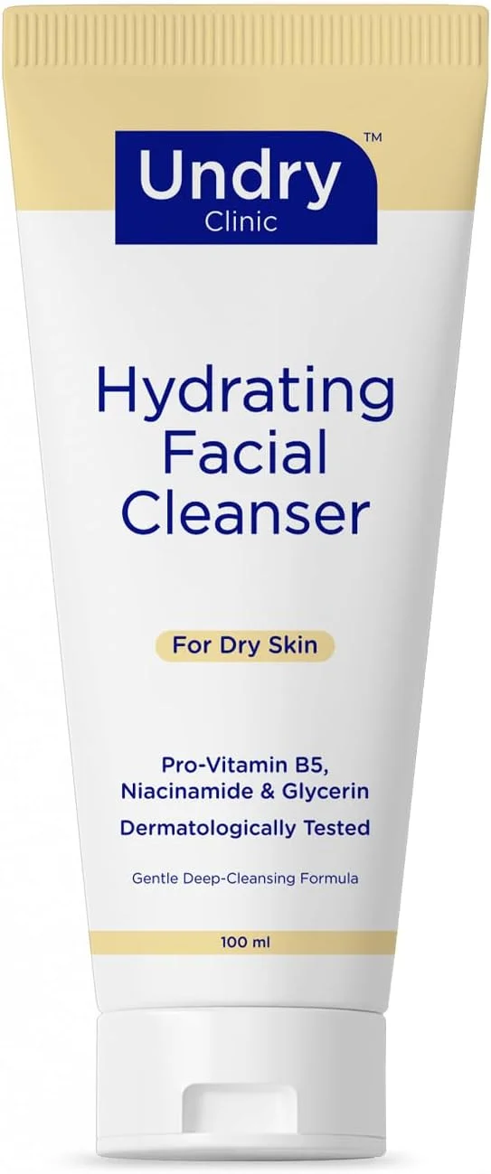 پاک کننده آبرسان صورت برای پوست خشک (100 میلی لیتر) شوینده ملایم و پاک کننده عمیق صورت، شوینده غیر خشک کننده صورت برای زنان و مردان، شوینده صورت با نیاسینامید، پرو ویتامین B5 و گلیسیرین پاک کننده آبرسان صورت برای پوست خشک (100 میلی لیتر) شوینده ملایم و پاک کننده عمیق صورت، شوینده غیر خشک کننده صورت برای زنان و مردان، شوینده صورت با نیاسینامید، پرو ویتامین B5 و گلیسیرین