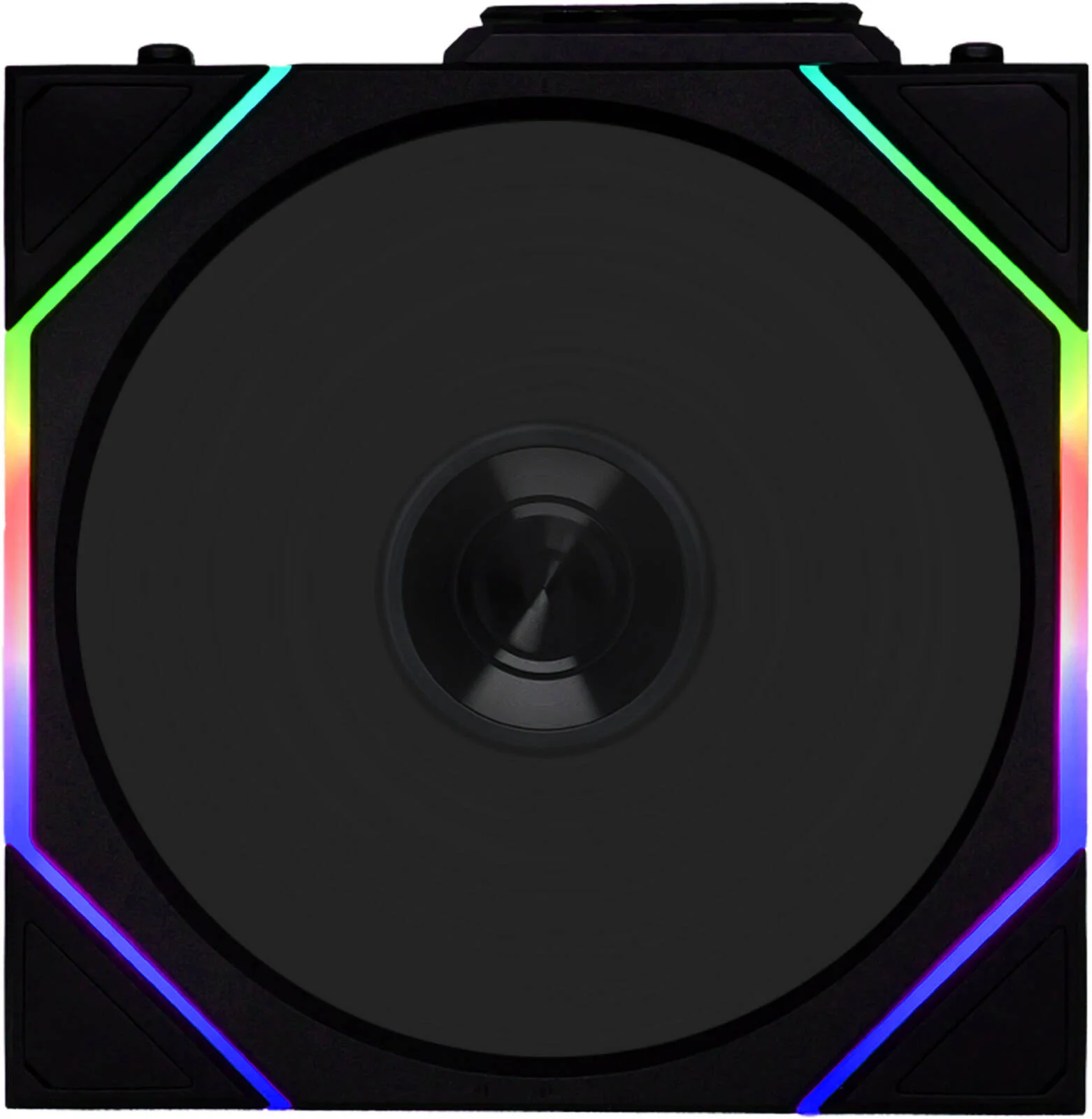 فن کیس بی سیم Lian-Li UNI FAN TL 120، سایز فن 120 میلی متر، سرعت فن 2600 دور در دقیقه، جریان هوای فن 90.1 CFM، نوع بلبرینگ دینامیک سیال، جنس PBT و PA66، تک عددی، مشکی | 12TL1W1B