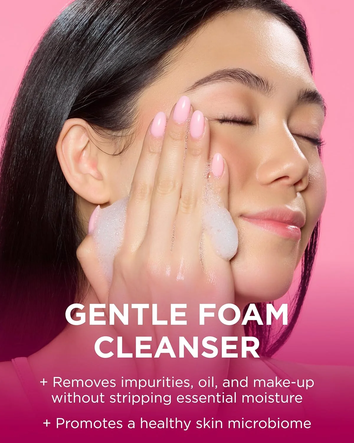 آندالو نچرالز، 1000 گل رز، فوم پاک کننده ملایم، مناسب پوست حساس، 163 میلی لیتر