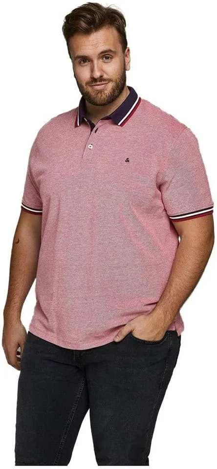 پولوشرت مردانه جک اند جونز مدل H-3614 با فرم معمولی