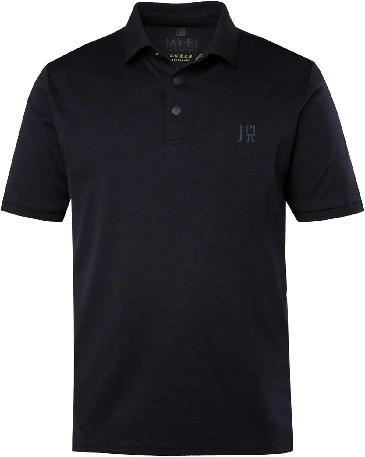 پولوشرت مردانه JP 1880 مدل Piquee 1/2 Funktion، دکمه فشاری