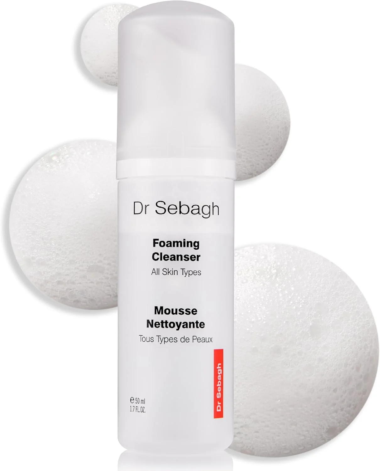 فوم پاک کننده دکتر سباغ مناسب برای انواع پوست | پاک کننده آرایش و آلودگی ها | متعادل کننده پوست و کوچک کننده منافذ | پاک کننده ملایم صورت برای داشتن پوستی درخشان - 150 میلی لیتر