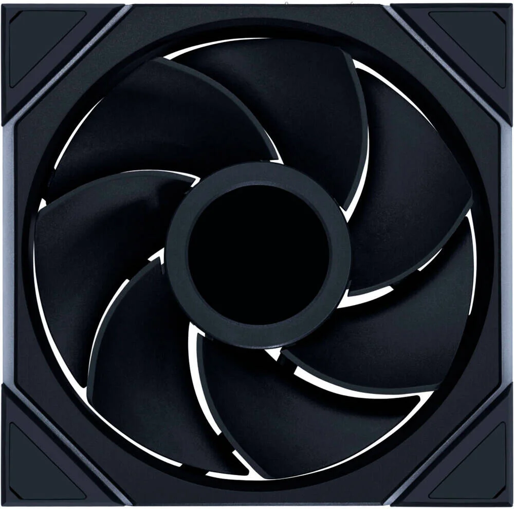 فن کیس بی سیم معکوس Lian-Li UNI FAN TL140 LCD، سایز فن 140 میلی متر، صفحه نمایش 1.6 اینچی IPS، سرعت فن 1600 دور در دقیقه، جریان هوای فن 68.1 CFM، بلبرینگ دینامیکی سیال، تک عددی، مشکی | 14RTLLCD1W1B