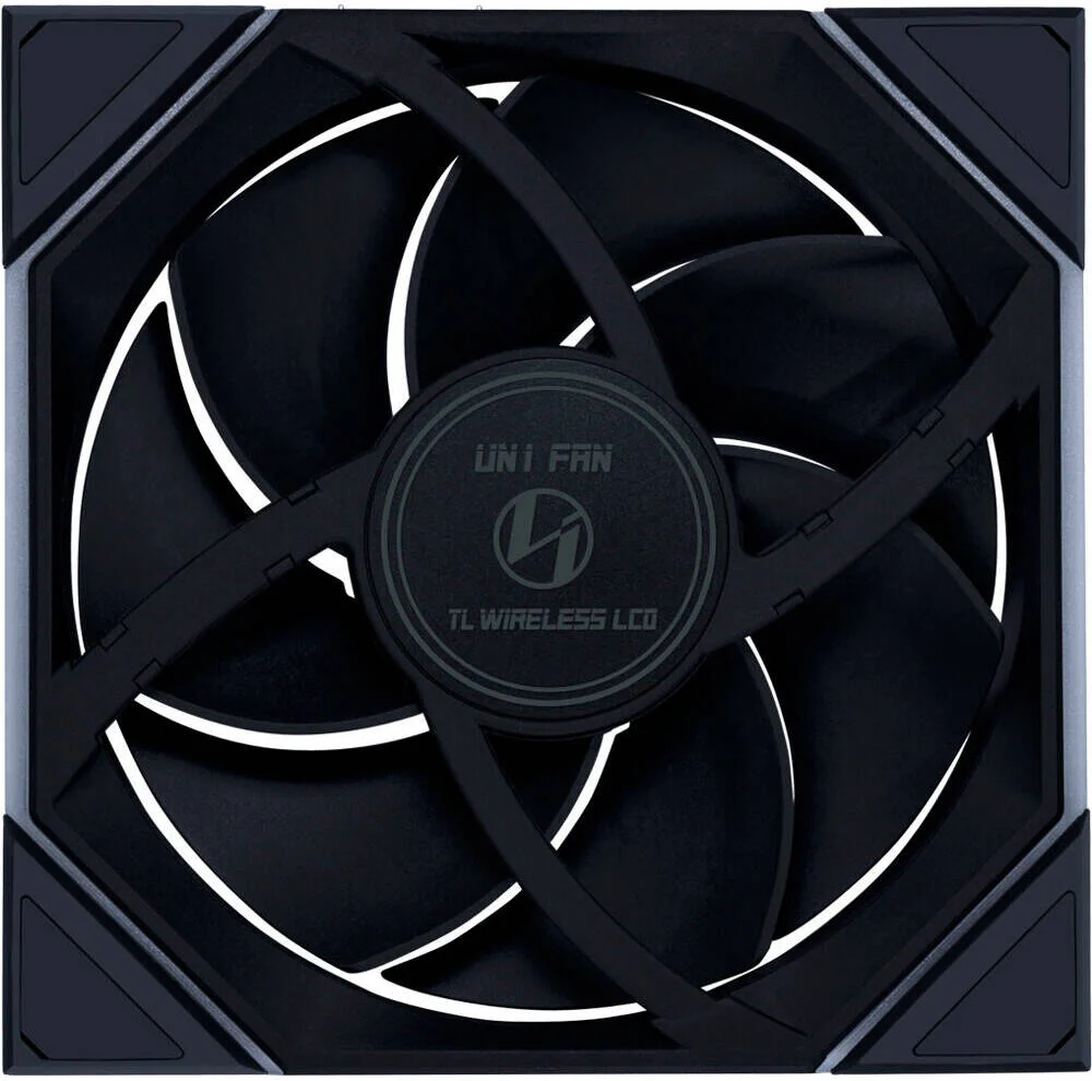 فن کیس بی سیم Lian-Li UNI FAN TL140 LCD، سایز فن 140 میلی‌متر، صفحه نمایش 1.6 اینچی IPS، سرعت فن 1600 دور در دقیقه، جریان هوای فن 68.1 CFM، بلبرینگ دینامیکی سیال، تک عددی، مشکی | 14TLLCD1W1B