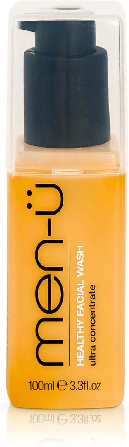 شوینده صورت سالم من-یو 100 میلی لیتر، تا 265 بار شستشو، پاک کننده فوق العاده غلیظ صورت سالم، پاک کننده صورت برای مردان قبل یا بعد از اصلاح