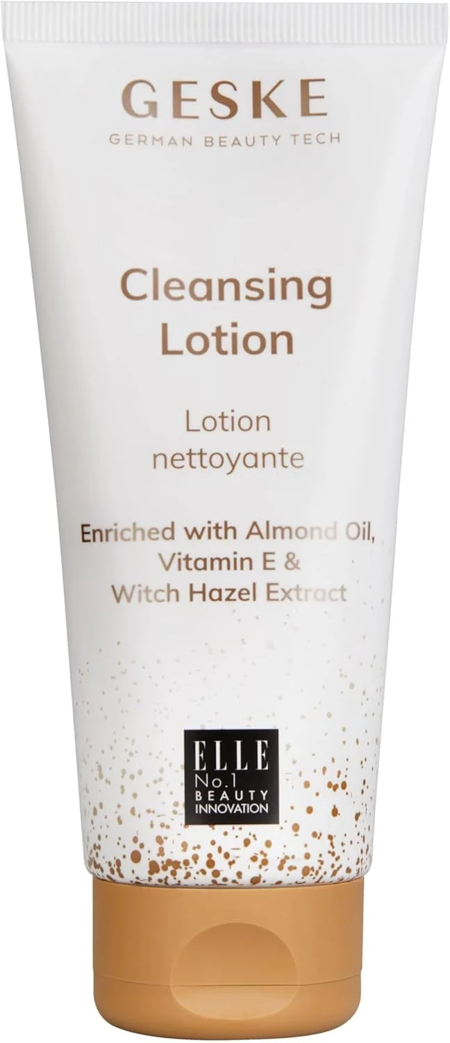 لوسیون پاک کننده پوست GESKE | مناسب برای انواع پوست | حاوی روغن بادام، ویتامین E و عصاره فندق افسونگر | ژل شستشوی روزانه | وگان | بدون تست حیوانی لوسیون پاک کننده پوست GESKE | مناسب برای انواع پوست | حاوی روغن بادام، ویتامین E و عصاره فندق افسونگر | ژل شستشوی روزانه | وگان | بدون تست حیوانی