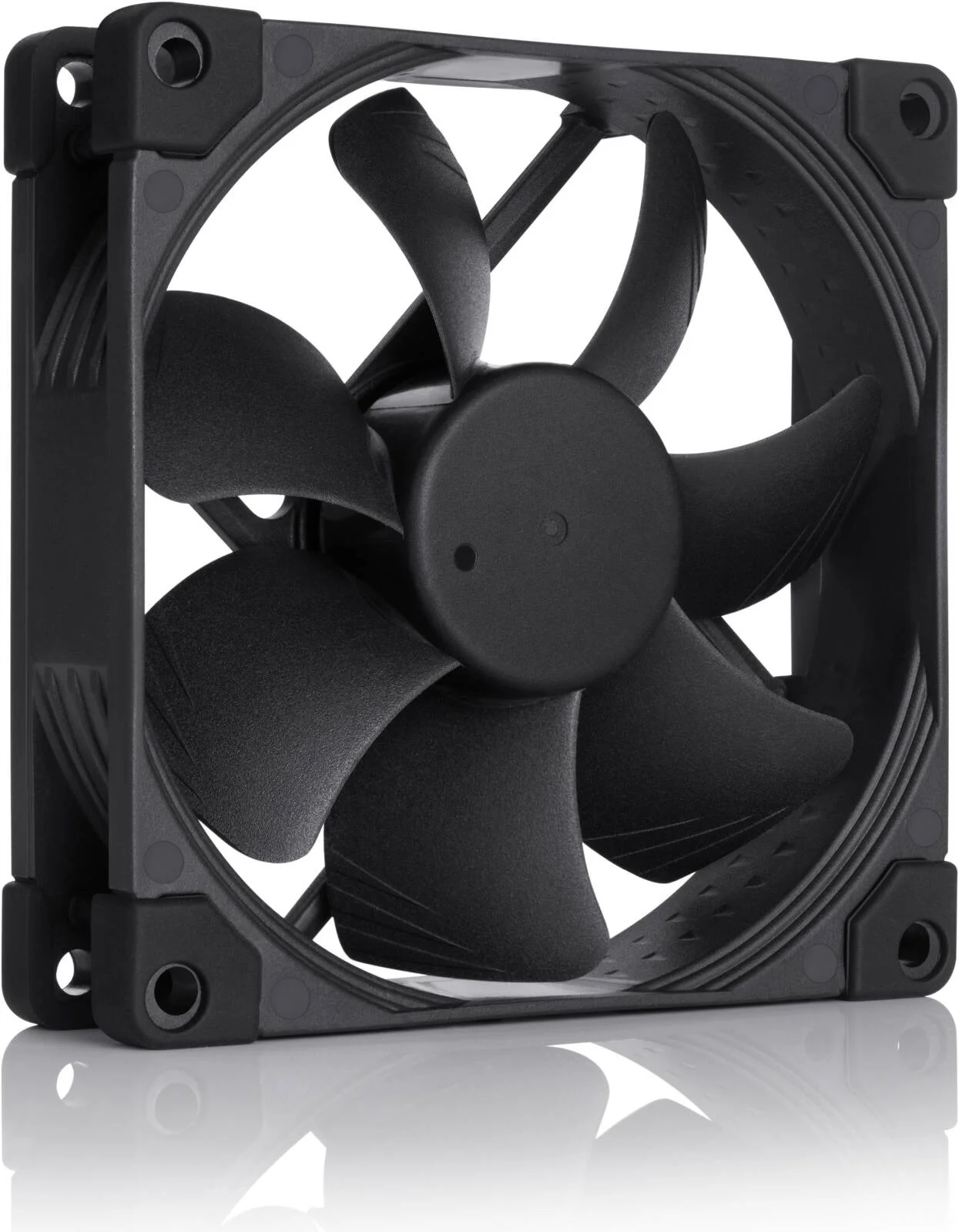 فن کیس Noctua NF-A9 PWM chromax.black.swap، سایز 92mm، سرعت 2000 RPM، جریان هوای 46.44 CFM، تکنولوژی فریم AAO، سری A با کانال های شتاب جریان، Chromax Black | NF-A9 PWM CH.BK.S