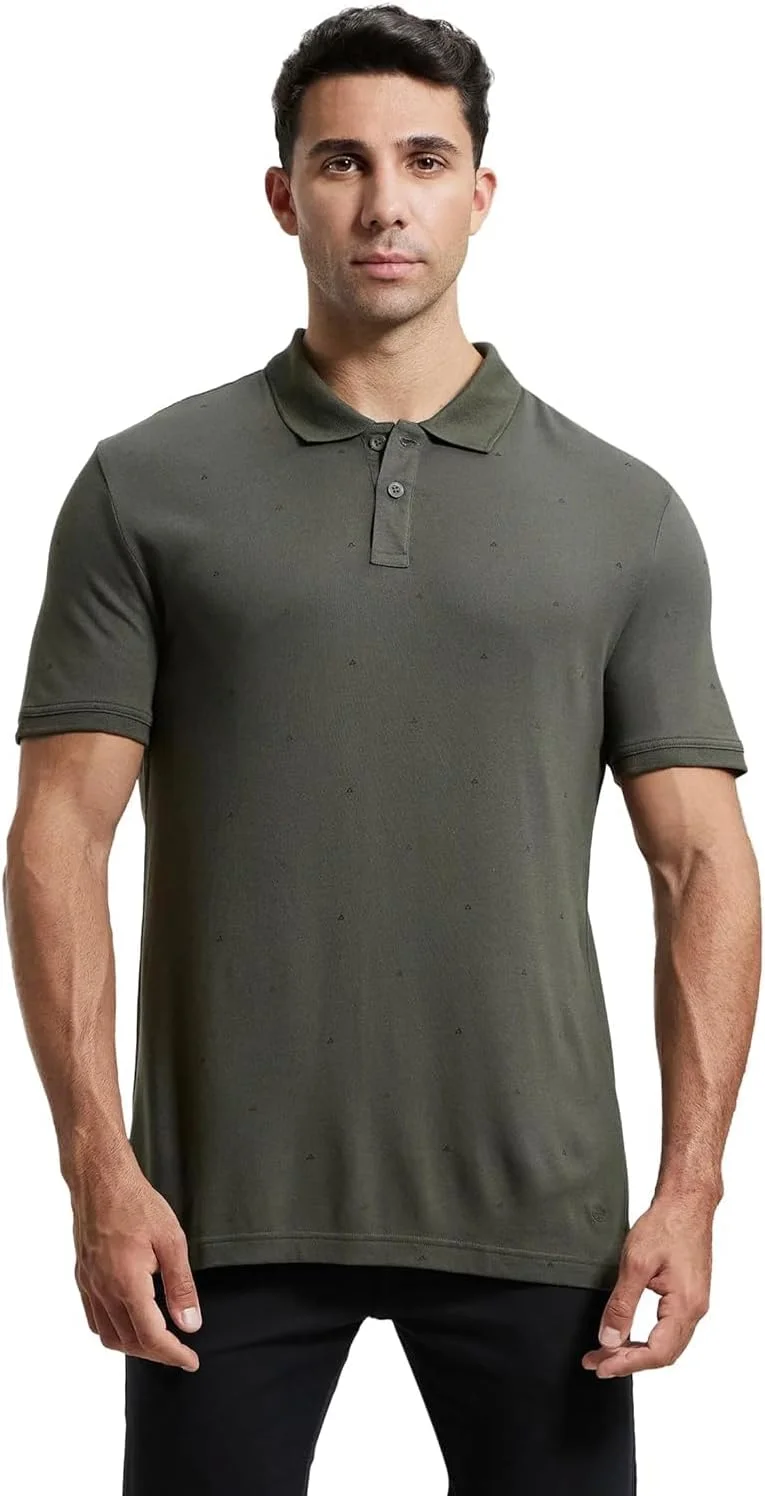 تی شرت پولو مردانه مدل دار با فیت معمولی