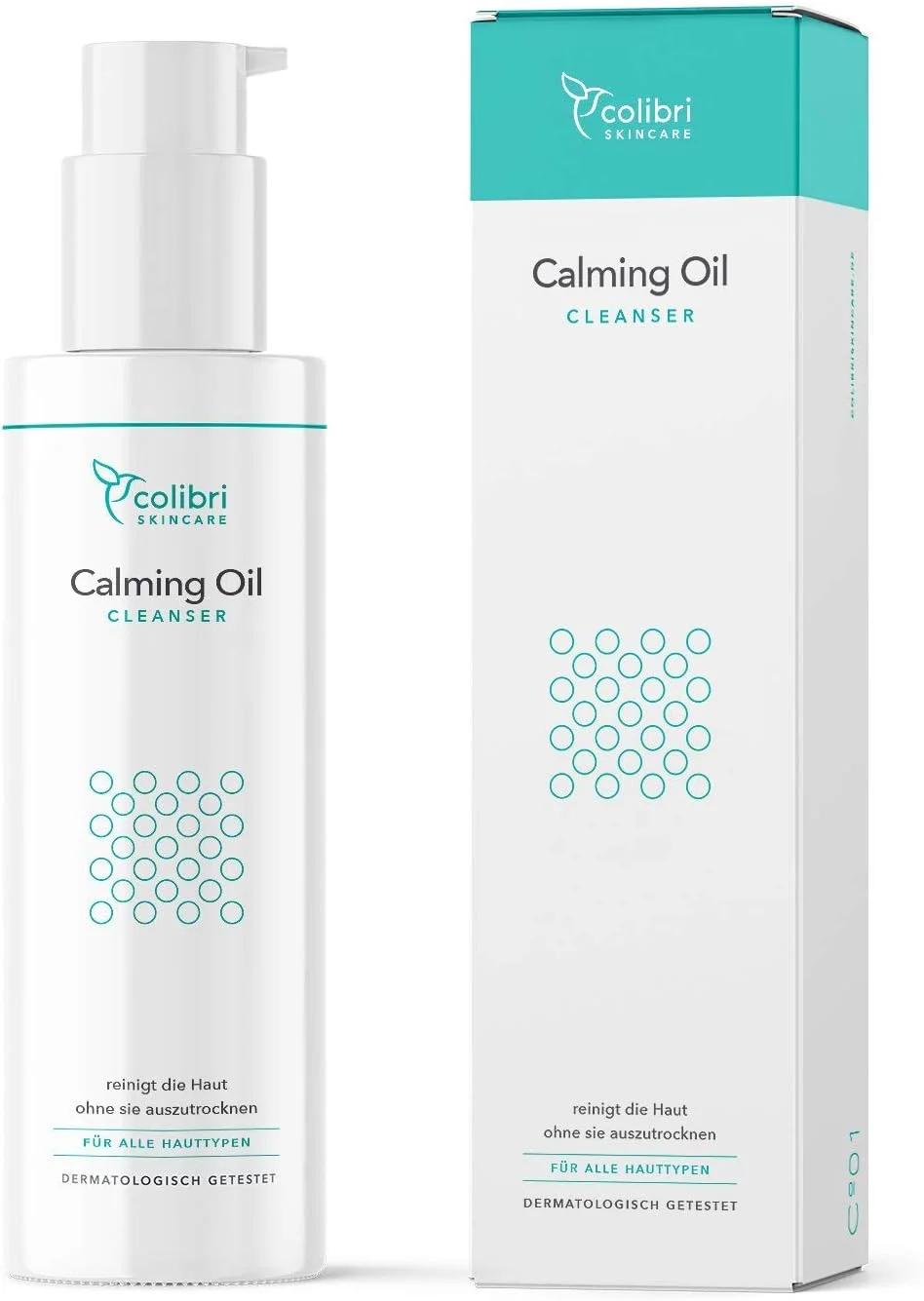 روغن پاک کننده صورت آرامش بخش برای پاکسازی صورت - پاک کننده ملایم صورت در برابر آرایش ضد آب، آلودگی و رسوبات - صورت را بدون خشک کردن تمیز می کند - به عنوان روغن پاک کننده و ژل شستشو