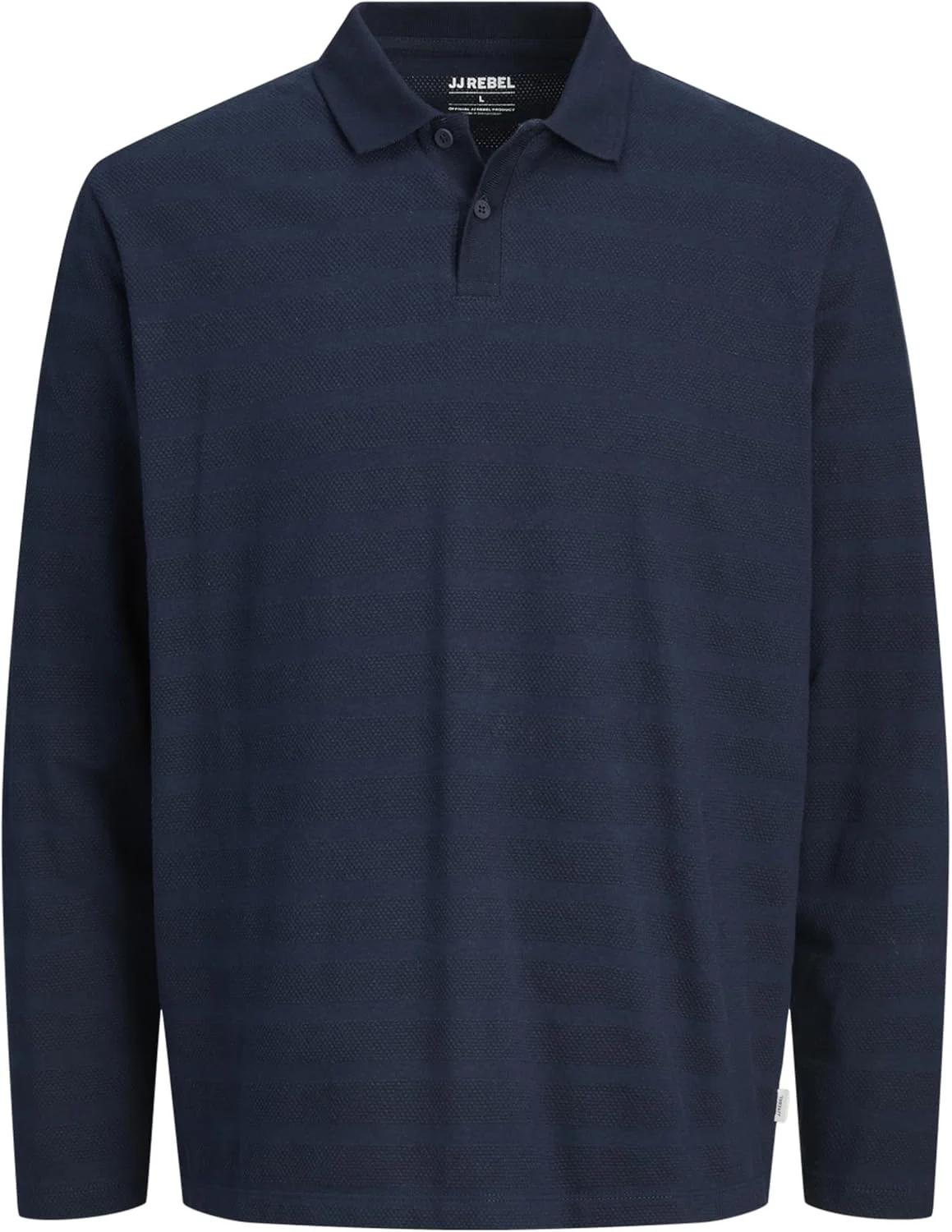 پولوشرت آستین بلند مردانه JJ REBEL مدل Jreblouis (تک عددی)