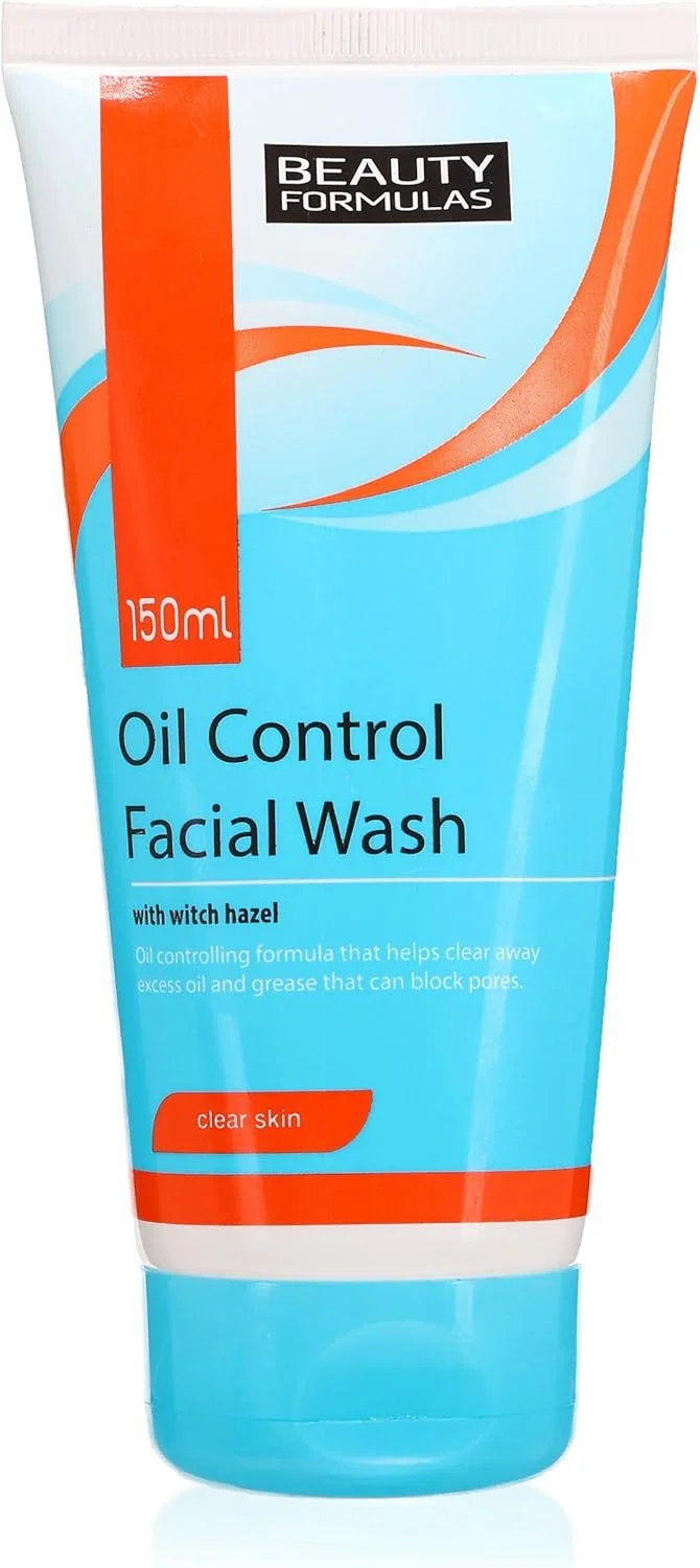 شوینده صورت کنترل کننده چربی بیوتی فرمولاس 150 میلی لیتر، سفید