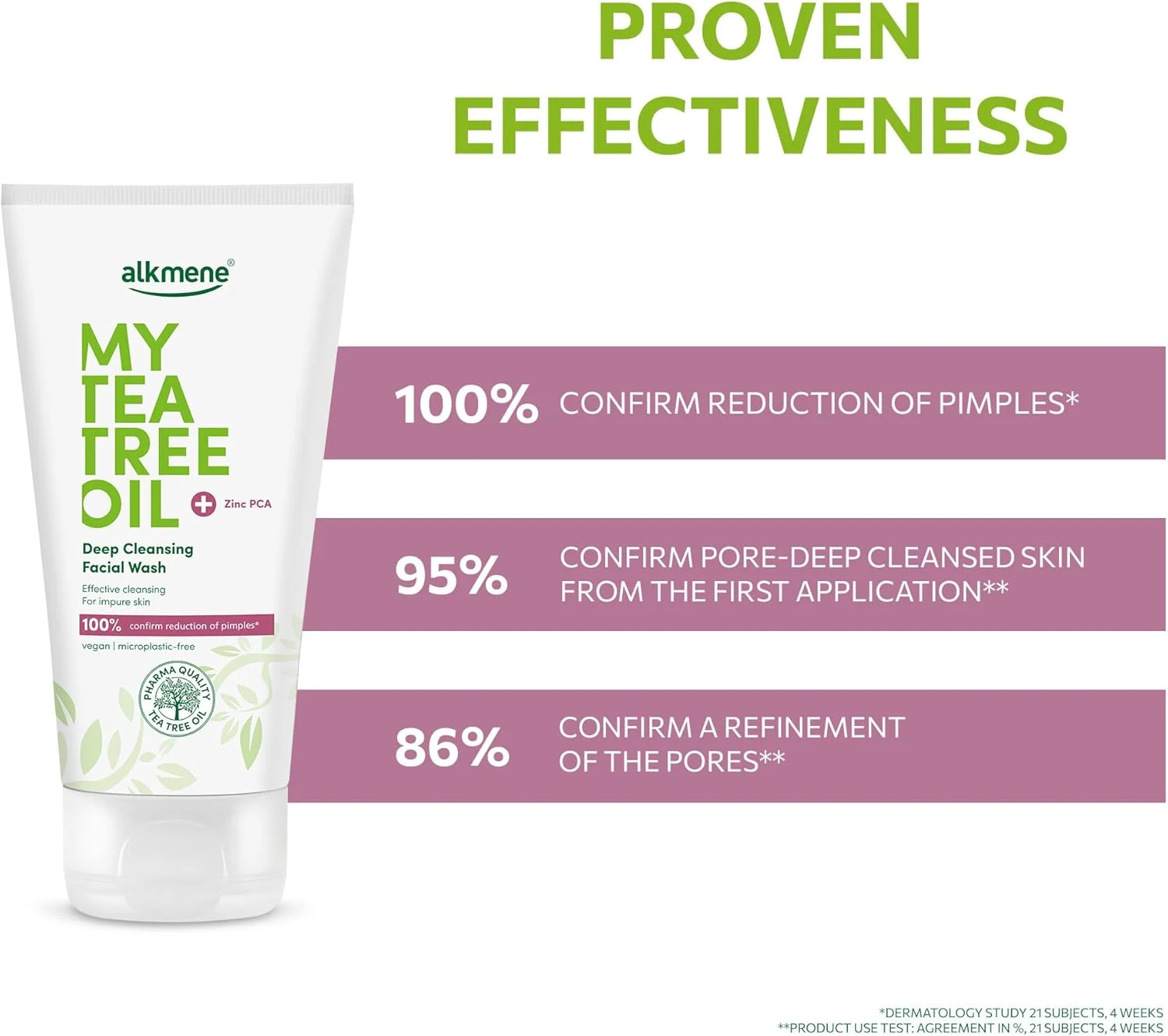 ژل شستشوی صورت درخت چای آلکمنه 150 میلی لیتر