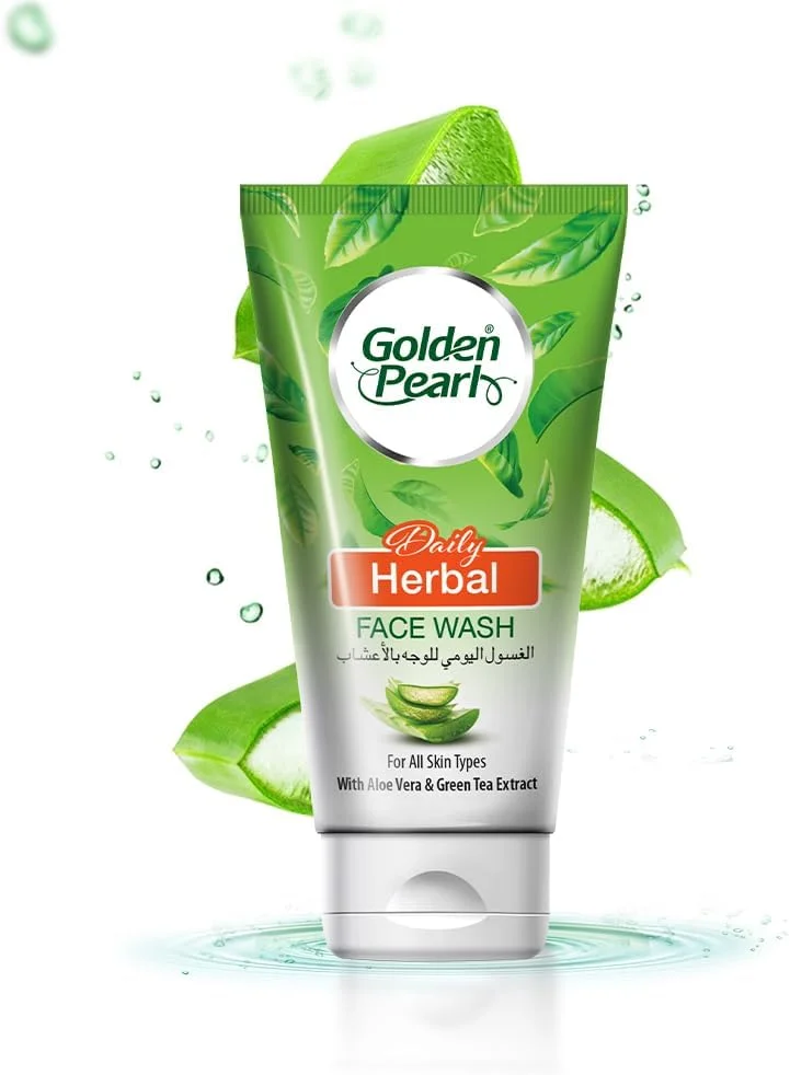 ژل شستشوی صورت روزانه گیاهی مروارید طلایی - ژل آلوئه ورا - شستشوی صورت درخت چای - شستشوی صورت گیاهی برای خانم ها - پاک کننده صورت آقایان - مناسب انواع پوست 150 میلی لیتر ژل شستشوی صورت روزانه گیاهی مروارید طلایی - ژل آلوئه ورا - شستشوی صورت درخت چای - شستشوی صورت گیاهی برای خانم ها - پاک کننده صورت آقایان - مناسب انواع پوست 150 میلی لیتر