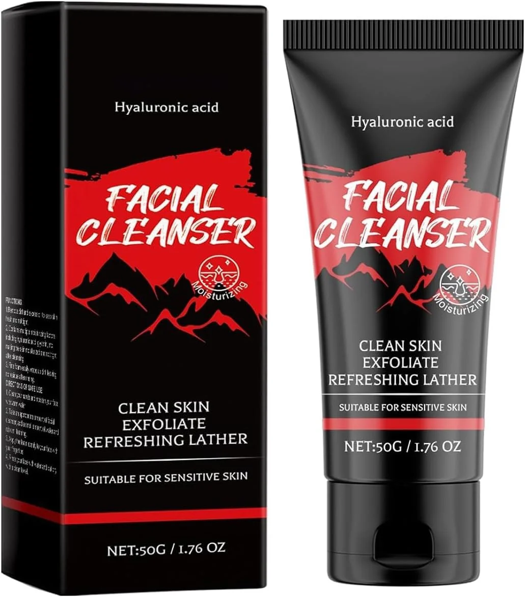 ژل شستشوی صورت حاوی هیالورونیک اسید و روغن زیتون، پاک کننده ملایم صورت، ژل شستشوی ضد جوش، ژل پاک کننده عمیق منافذ پوست، مناسب برای انواع پوست، 50 گرم ژل شستشوی صورت حاوی هیالورونیک اسید و روغن زیتون، پاک کننده ملایم صورت، ژل شستشوی ضد جوش، ژل پاک کننده عمیق منافذ پوست، مناسب برای انواع پوست، 50 گرم