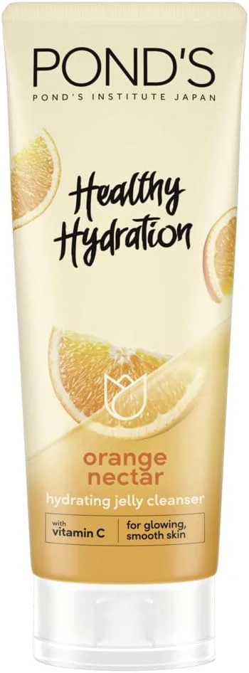 ژل شستشوی صورت آبرسان و سالم پوندز، برای پوستی درخشان و نرم، نارنجی، با عصاره نارنج طبیعی 100 درصد و ویتامین C، 100 میلی لیتر ژل شستشوی صورت آبرسان و سالم پوندز، برای پوستی درخشان و نرم، نارنجی، با عصاره نارنج طبیعی 100 درصد و ویتامین C، 100 میلی لیتر