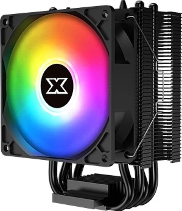 خنک کننده پردازنده Xigmatek WindPower 964 RGB Tower، قطر فن 92 میلی متر، ارتفاع خنک کننده 135 میلی متر، سرعت چرخش 800/1800 دور در دقیقه، صفحه پشتی پلاستیکی تقویت شده، مشکی | EN46478