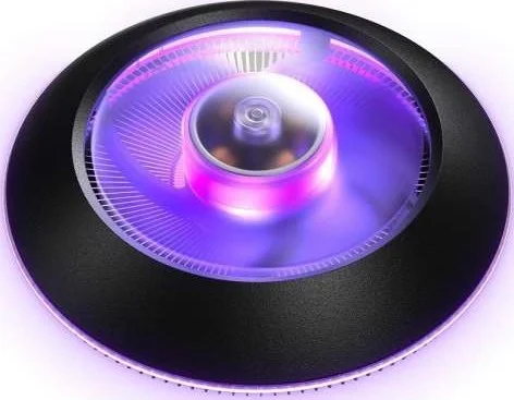 خنک کننده پردازنده بادی مستر کولر MasterAir G100M با حلقه RGB، کم ارتفاع، کنترلر RGB سیمی | MAM-G1CN-924PC-R1