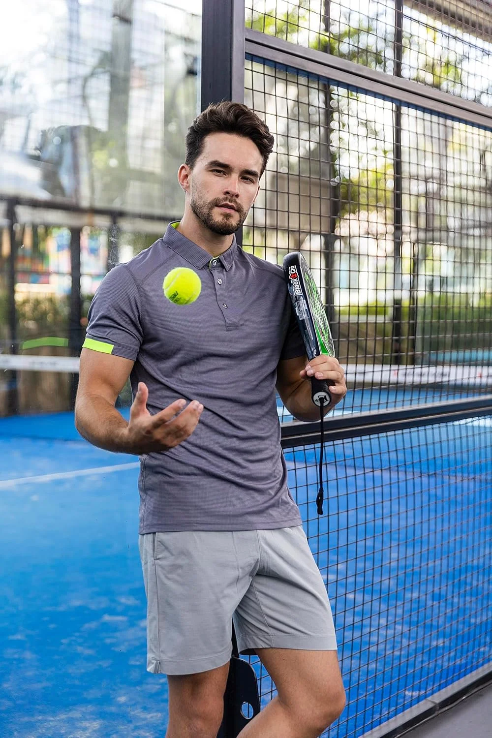 ست سه تایی پولوشرت مردانه آستین کوتاه، سبک، مناسب ورزش گلف، تنیس، تاپ های ورزشی با قابلیت خشک شدن سریع