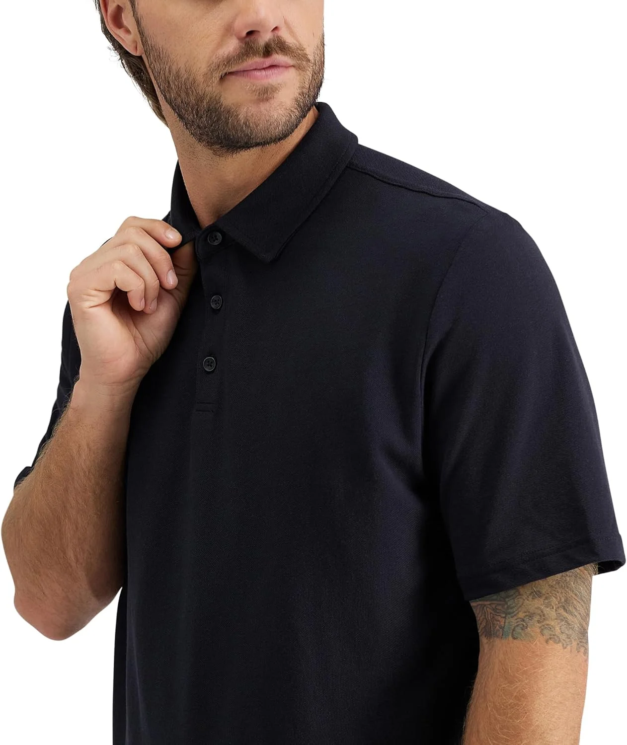 پولوشرت آستین کوتاه کشی مردانه هاگر